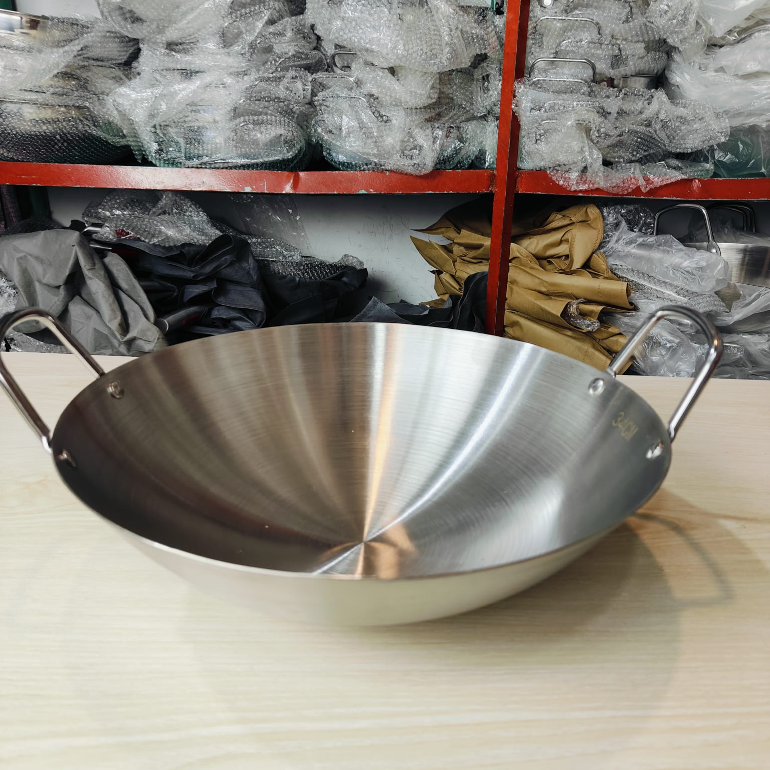 30cm Stainless Steel Chines Korai (Majuni free 3 pcs )