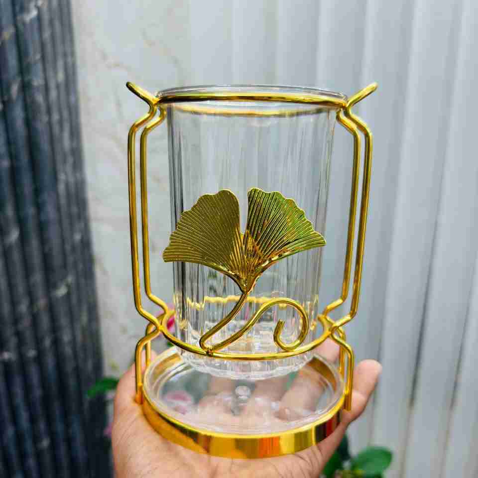 Single Transparent Spoon Holder (Round)