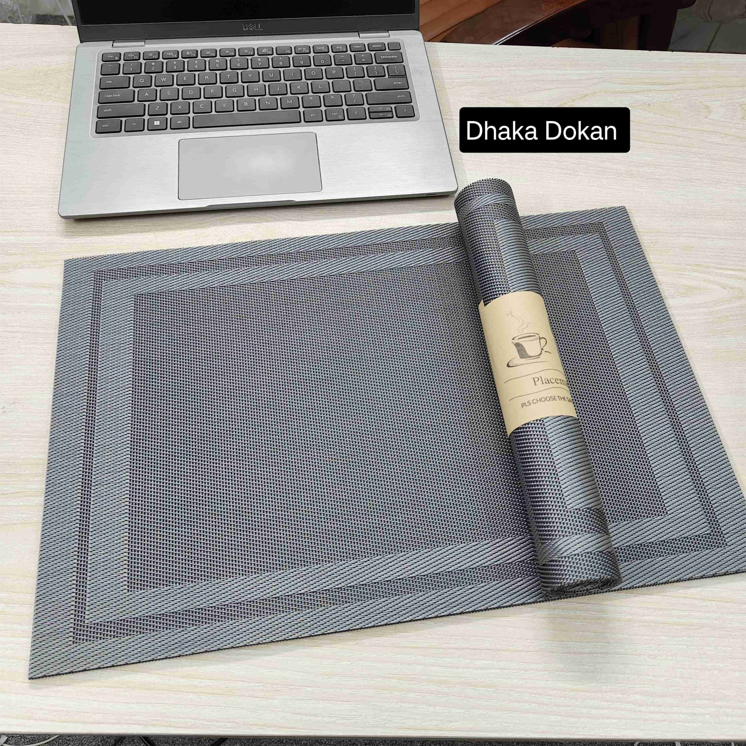 7 pcs Ass Colour Table Runner With Mats